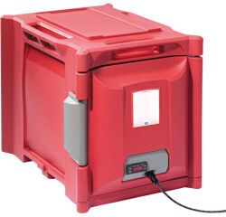 Sherpa conteneur isotherme GN 1/1 FC3 à ouverture frontale - 9 niveaux - chauffant - 63 L