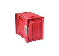 Sherpa conteneur isotherme GN 1/1 F4 à ouverture frontale - 12 niveaux -neutre - 82 L