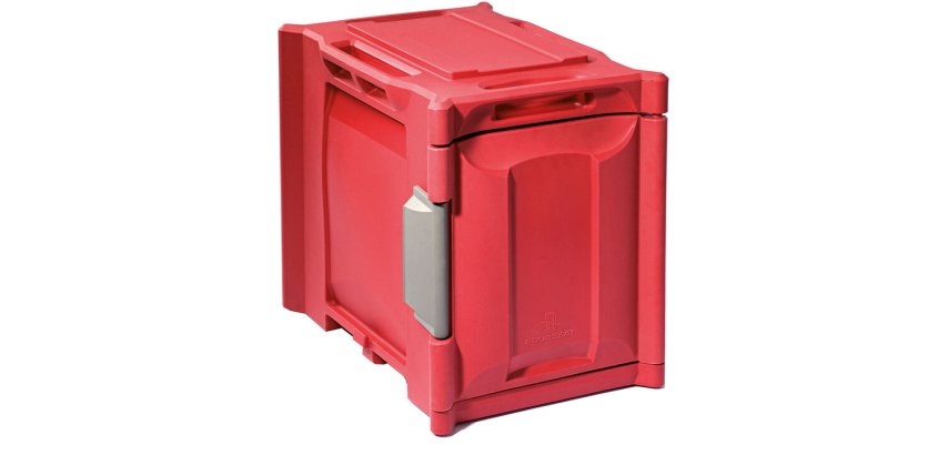 Sherpa conteneur isotherme GN 1/1 F4 à ouverture frontale - 12 niveaux -neutre - 82 L