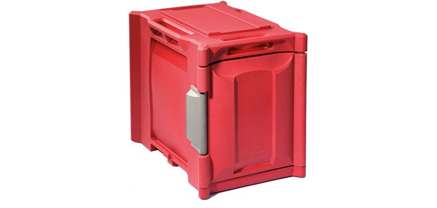 Sherpa conteneur isotherme GN 1/1 F4 à ouverture frontale - 12 niveaux -neutre - 82 L