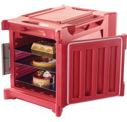 Sherpa conteneur isotherme pour pâtisserie et traiteur E8 600x400 8 niveaux
