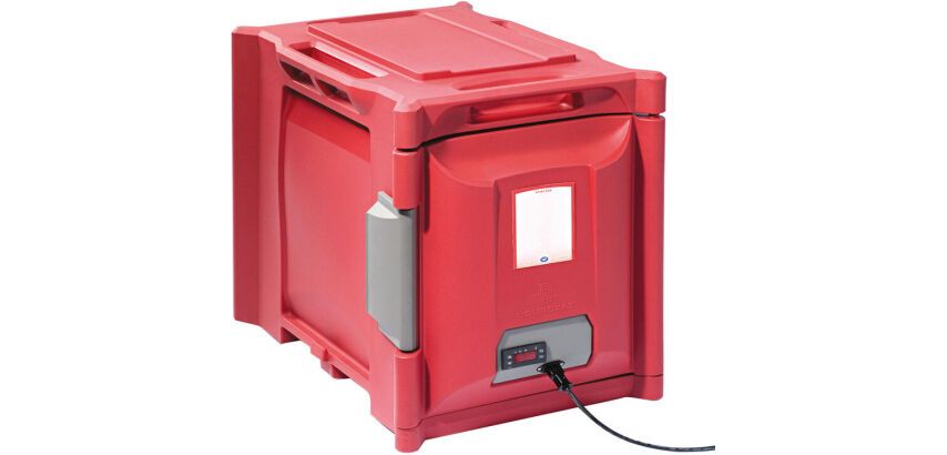 Sherpa conteneur isotherme GN 1/1 FC4 à ouverture frontale - 12 niveaux - chauffant - 83 L