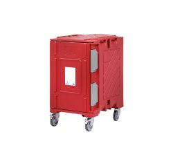 Sherpa conteneur isotherme multi-standard 1 module avec roues - 173 L - avec échelle 600x400 12 niveaux