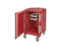 Sherpa conteneur isotherme multi-standard 1 module avec roues - 173 L - avec échelle GN 1/1 18 niveaux