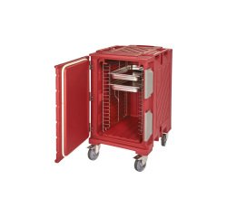 Sherpa conteneur isotherme multi-standard 1 module avec roues - 173 L - avec échelle GN 1/1 18 niveaux
