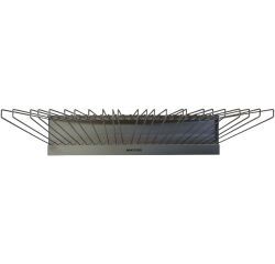 séchoir inox mural pour toiles à couches 24 barres 1.5 m