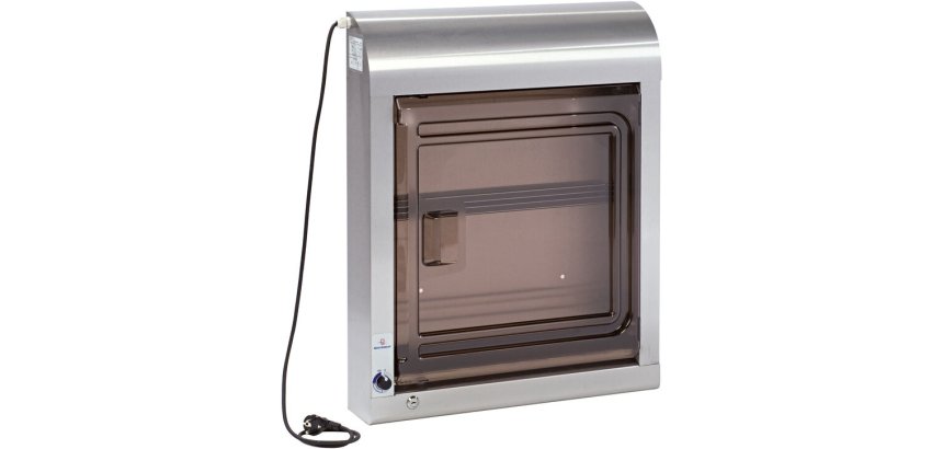armoire de décontamination sans serrure - avec barre aimantée - pour 10 couteaux