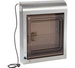armoire de décontamination avec serrure - avec panier fil inox - pour 20 couteaux