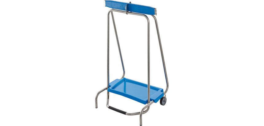 Chariot porte-sac poubelle clic-clac pour sacs de 100 L et 110 L