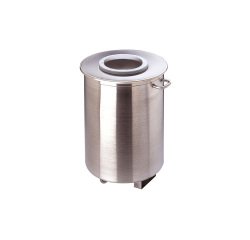 collecteur à déchets cylindrique - avec ouverture