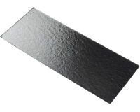 paquet de 50 semelles à bûche et cake unies en carton métallisé réversible or et noir 240x100 mm