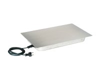 plaque chauffante Modulo - dessus inox