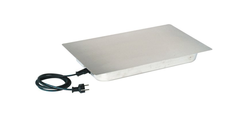 plaque chauffante Modulo - dessus inox