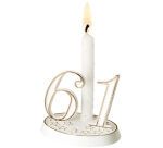 boîte de 10 chiffres blanc et or H 40 mm pour bases blanches 877203, N°6