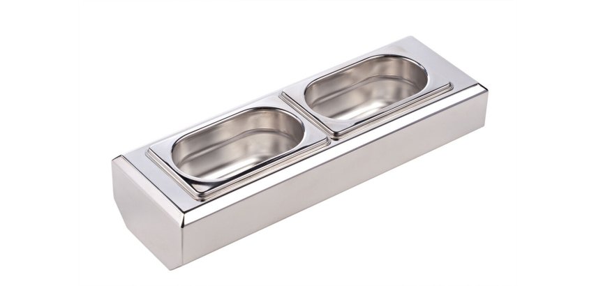 support bacs à sauce pour plaque de decoupe Satine