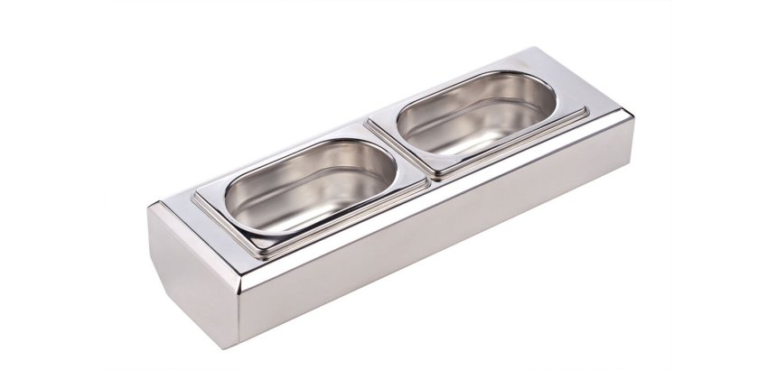 support bacs à sauce pour plaque de decoupe Satine