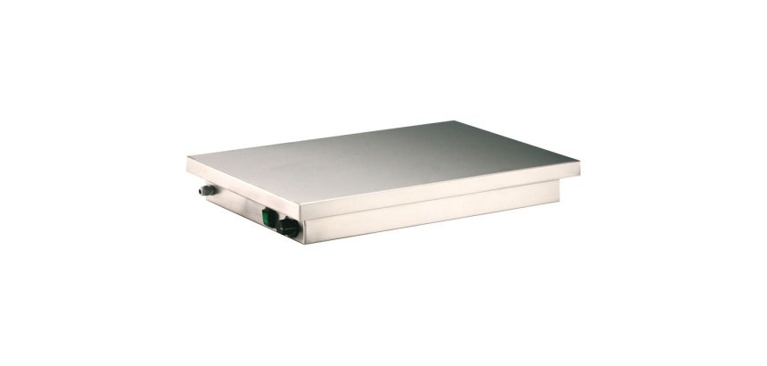 plaque chauffante inox 60x40 cm