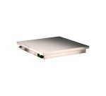 plaque chauffante inox 60x60 cm