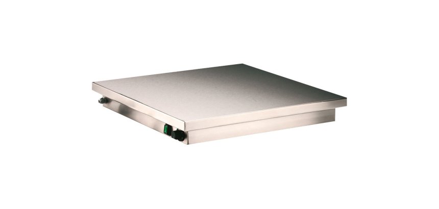 plaque chauffante inox 60x60 cm
