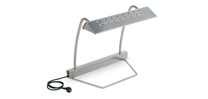 lampe chauffante amovible infra-rouge