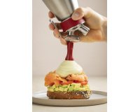 douille dôme rouge pour siphon