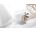 rouleau de nappe de 50 m en non tissé - largeur 1,20 - blanc