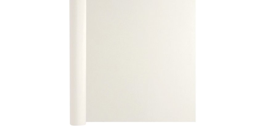 rouleau de nappe de 50 m en non tissé - largeur 1,20 - blanc