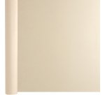 rouleau de nappe de 50 m en non tissé - largeur 1,20 m - ivoire