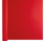 rouleau de nappe de 50 m en non tissé - largeur 1,20 m - rouge