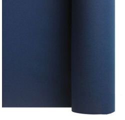 rouleau de nappe en non tissé de 25 mètres - largeur 1,20 m, bleu marine
