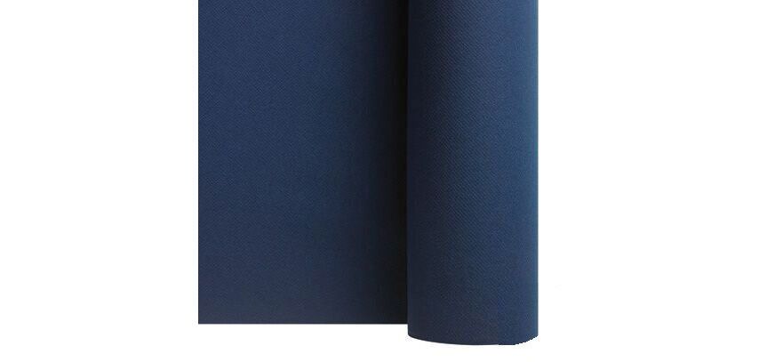 rouleau de nappe en non tissé de 25 mètres - largeur 1,20 m, bleu marine