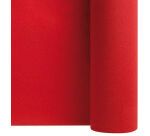 rouleau de nappe en non tissé de 25 mètres - largeur 1,20 m, rouge
