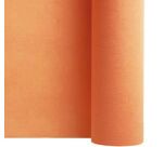 rouleau de nappe en non tissé de 25 mètres - largeur 1,20 m, mandarine