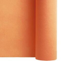 rouleau de nappe en non tissé de 25 mètres - largeur 1,20 m, mandarine