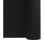 rouleau de nappe en non tissé de 25 mètres - largeur 1,20 m, noir ébène