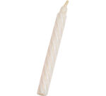 boîte de 100 bougies torsadées fines ø 6 H60 mm blanches