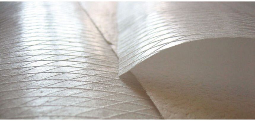 paquet de 50 feuilles de pain azyme décor losange pour calissons 320x230 mm