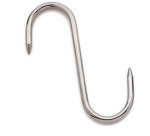 lot de 10 esses de boucherie inox 2 pointes 14 cm diamètre 6 mm