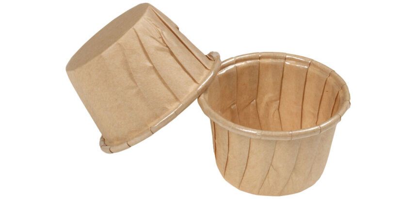 boîte de 200 caissettes de cuisson en papier ingraissable écru n°  7, ø 44 h 35 mm 7 cl