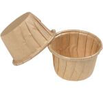 boîte de 100 caissettes de cuisson en papier ingraissable écru n°  11, ø 54 h 40 mm 10 cl