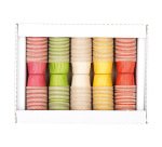boîte de 250 caissettes de cuisson couleurs assorties, ø 46 h 30 mm 5 cl