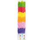 paquet de 240 (40 de chaque couleur) caissettes de cuisson tulipcup en papier ingraissable assorties violet/rose/jaune/rouge/orange/vert ø 50 h 80 mm