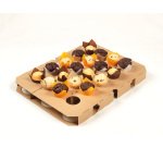 paquet de 5 plaques de calage à 20 empreintes pour cuisson des caissettes tulipcup tous modèles 395x295x35 mm
