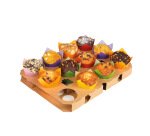 paquet de 5 plaques de calage à 20 empreintes pour cuisson des caissettes tulipcup tous modèles 395x295x35 mm