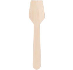 sachet de 100 cuillères à glace en bois  94 mm
