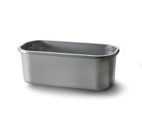 paquet de 25 bacs de stockage de glace sans couvercle, en polystyrène, contenance 5 litres 348x158x128 mm