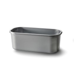 paquet de 25 bacs de stockage de glace sans couvercle, en polystyrène, contenance 5 litres 348x158x128 mm