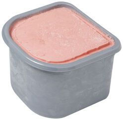 paquet de 25 bacs de stockage de glace sans couvercle, en polystyrène, contenance 2,5 litres 174x162x128 mm