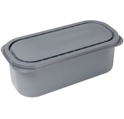 paquet de 25 couvercles pour bacs de stockage de glace, en polystyrène, pour bacs contenance 5 litres