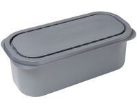 paquet de 25 couvercles pour bacs de stockage de glace, en polystyrène, pour bacs contenance 2.5 litres